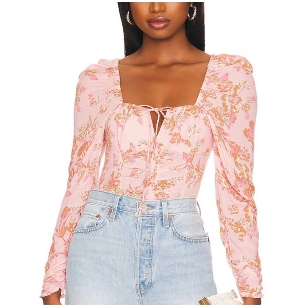 Floral Pink Women's Top